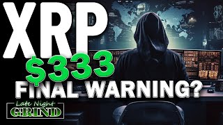 MAJOR XRP  RIPPLE UPDATE XRP Analyst Gives SHOCKING FINAL XRP PRICE WARNING  Bitcoin ETF  MORE [upl. by Anatole637]