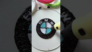 Making B M W Logo With 3D Pen 🫨☠️ [upl. by Medarda]