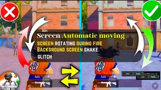 fix screen shaking issue During fire in Bgmi amp Pubg l Bgmi screen Automatic moving shake solution [upl. by Kessler]