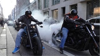 Motorcycle Compilation  Burnouts Brutal Sounds and more [upl. by Llennahc]