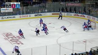 CheapOair Signage  October 5 2017  New York Rangers vs Colorado Avalanche 2 [upl. by Ayamahs]