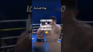 lomachenko vs kambosos highlights boxingtraining sports [upl. by Maitund345]