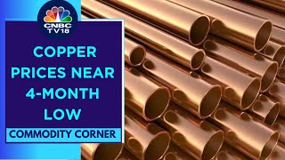 Copper Prices Fall To A 4Month Low Amid Weak China Construction amp Manufacturing Demand  CNBC TV18 [upl. by Kirimia]