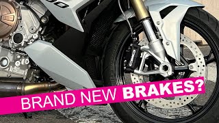 How to bed in new motorcycle brakes [upl. by Atnas]