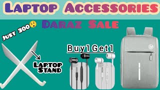 Laptop Accessories❤ Laptop Stand Handfree amp Laptop Bag 👍🏻 Daraz Find [upl. by Ylecic]