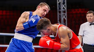 Dmytro Zamotayev UKR vs Ramón Nicanor Quiroga ARG World Olympic Qualifiers 2024 51kg [upl. by Dearborn]