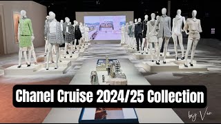 Chanel Cruise 202425 Collection CHANEL CHANELshow fashion CHANELcruise CHANELinHongKong [upl. by Airdnaid]