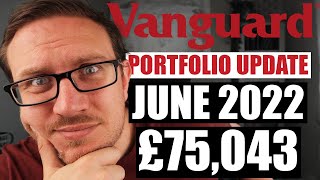 Vanguard Portfolio Update  June 2022  Vanguard UK  Stocks and Shares ISA [upl. by Eanerb]