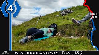 My First Wild Haggis Encounter West Highland Way 2024 [upl. by Acsot]