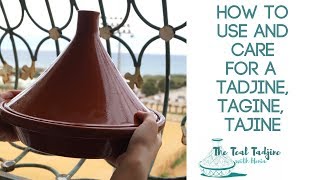 How to Use amp Care For A Tadjine Tagine Tajine  Comment utiliser un Tadjine كيفية استخدام الطاجين [upl. by Krause]