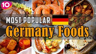 Incredible Top 10 Most Popular Germany Foods  Traditional Germany Foods  Germany Street Foods [upl. by Ille]