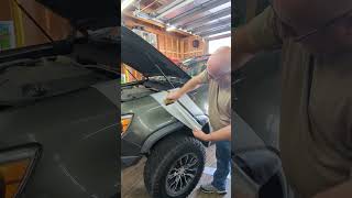 Applying Silver Vinyl Stripes to Your Fender Installation Guide [upl. by Harris]