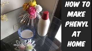 How to make concentrated phenyl at home white pine oil phenyl [upl. by Akehsyt]