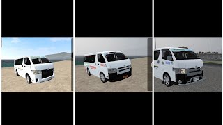 Toyota Hiace Bussid UV EXPRESS Livery Update Mod by xWitherKing [upl. by Neenaj]