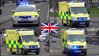 North West Ambulances responding compilation [upl. by Ahseya309]