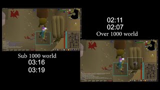 OSRS Zamorak Wine Respawn Demonstration [upl. by Anoy]