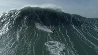 Gigantes de Nazaré  Big Wave Session 071118 [upl. by Lytsirhc]