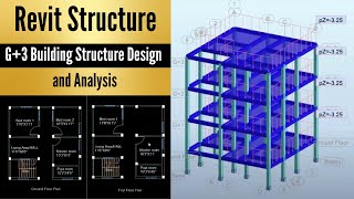 Revit Structure  G3 Building Structure Design and Analysis  Using Robot Structure Analysis [upl. by Thetis]