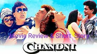 CHANDNI Movie ReviewExplainedStoryPlotSynopsisSummarySrideviRishi kapoorVinod khanna [upl. by Ytsihc]