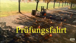 Staplerschulung inkl Staplerschein  Prüfungsfahrt Praktische Ausbildung [upl. by Jillayne]