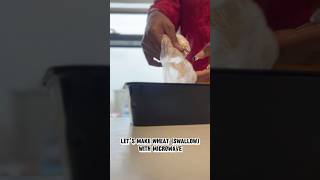 EASEIST WAY TO MAKE SWALLOW foodhacks food fyp cooking [upl. by Essirahs]