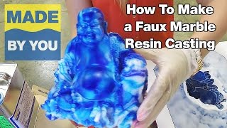 How to Make a Faux Marble Resin Casting [upl. by Arlette]