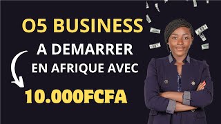 05 Idées de business rentables a lancer avec 10000 FCFA en Afrique Magnifique [upl. by Scevor861]