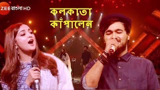 কলকাতা কাপালো নোবেল আর মোনালি  Noble Man Vs Monali Thakur  Live Performances In Kolkata [upl. by Gorton130]