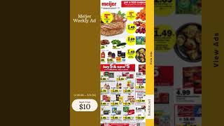 Meijer Weekly Ad 12824 – 2324  Your Ticket to Big Savings [upl. by Ansilma]