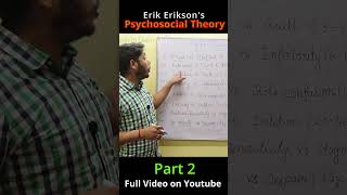 Erik Eriksons Psychosocial Theory Part 2 [upl. by Esiahc]