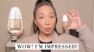 CLINIQUE  NEW Even Better Clinical Serum SPF 25 Foundation Wear Test [upl. by Ayahsal]