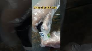 Urine dipstick test urinedipsick testurine medicalknowledge medicaldevice [upl. by Adnoryt]