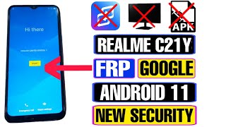 Realme C21Y FRP Bypass Android 11  New Security  Realme RMX3261RMX3262 Google Account Bypass [upl. by Aihtekal]