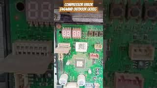 Samsung vrf DVM s compressor error e464 finds out the error code systran vrf DVM s [upl. by Audrey]