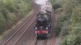 The Golden Hind with 61306 Mayflower  25th September 2024 [upl. by Ivel]