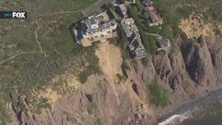 Multimillion dollar homes teetering on cliff [upl. by Klaus392]