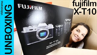 Fujifilm XT10 unboxing en español [upl. by Noitsuj]