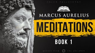 Marcus Aurelius  Meditations  Book 1 [upl. by Ecirum]