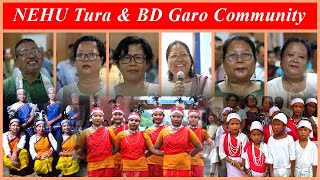 Achik Cultural Exchange Program  2023  NEHU Tura Delegates amp BD Garo Community [upl. by On]