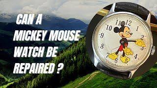 Can a Mickey Mouse watch be repaired [upl. by Nyliahs874]