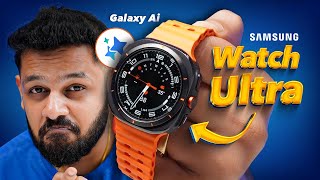 Samsung Galaxy Watch Ultra Review⚡️APPLE KILLERHINDI [upl. by Hazelton]