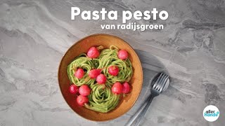 Pasta pesto van radijsgroen  Recept  Allerhande [upl. by Loleta]