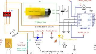 L293D Motor Driver board F2023 [upl. by Etteyniv978]