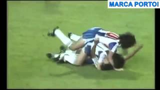 Rabah Madjer Great Goal FC Porto Bayern 1987 [upl. by Eenot]