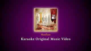 DBagindas  Maafkan Karaoke Original Music Video karaoke [upl. by Akirrehs]