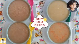 Dalia Recipes for baby  Broken wheat recipes for baby 612 months  Baby weight gain daliya recipes [upl. by Nadoj464]