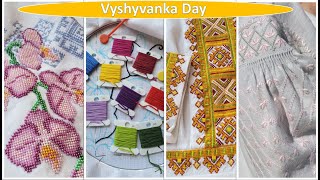 Flosstube Extra  Stitching Heritage Ukrainian Vyshyvanka Day Celebration [upl. by Ecile]