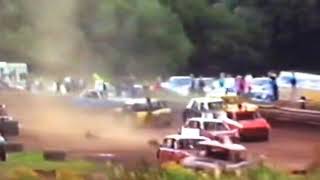 Grimley Raceway Bangers 1990 [upl. by Atinrahs]