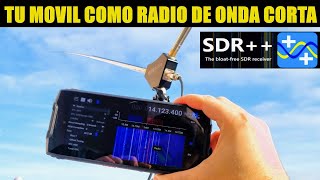 MÓVIL SUPER ROBUSTO USADO COMO RECEPTOR DE RADIO SDR Y UNBOXING BLACKVIEW BV9300 [upl. by Verla]