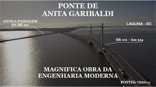 MAGNIFICA PONTE DE ANITA GARIBALDI  LAGUNA  SC [upl. by Aday]